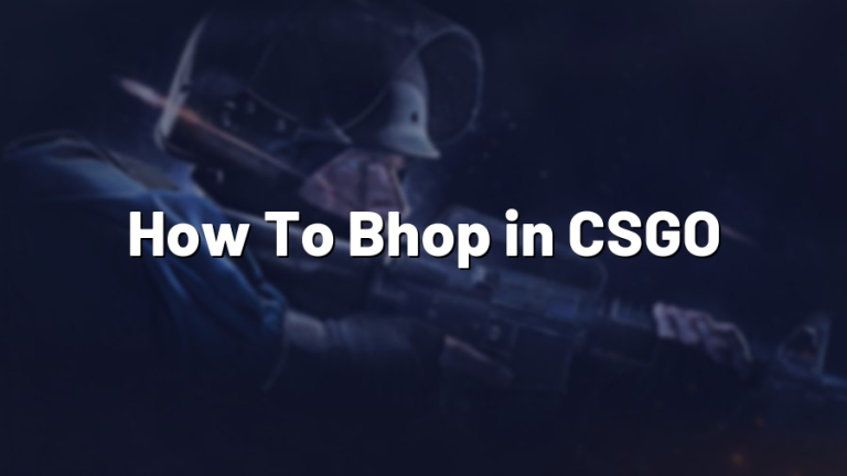 How To Bhop In CSGO Pro Config