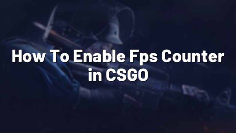 how to enable fps counter csgo 2