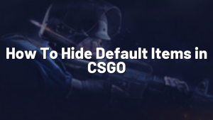 How To Hide Default Items in CSGO