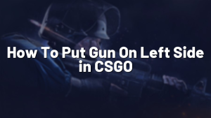 How To Put Gun On Left Side in CSGO