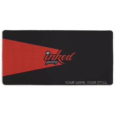 inked custom gaming mousepad